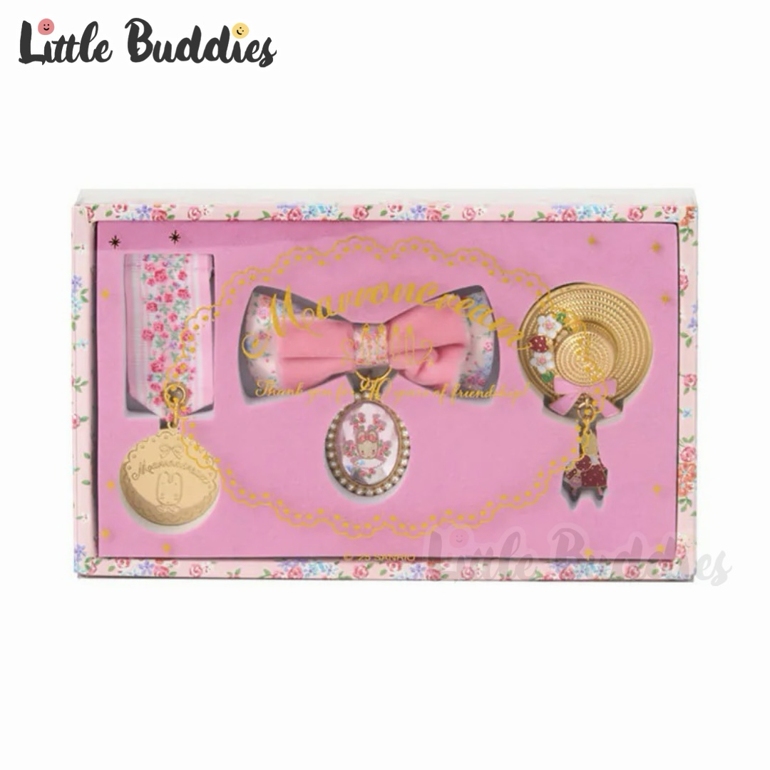 日本 Sanrio Marron Cream 媽媽兔 40周年設計系列 襟針套裝