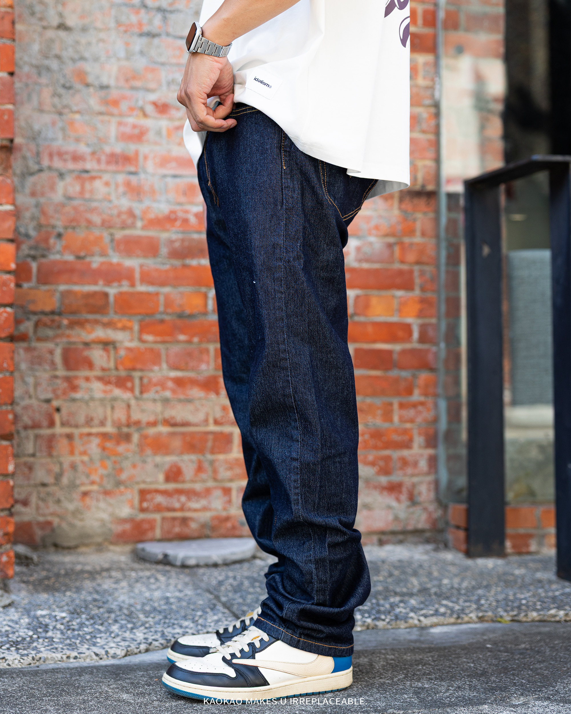 日本連線Levi's 505 經典 洗水牛仔褲「3033深藍」LEVIS505-00505