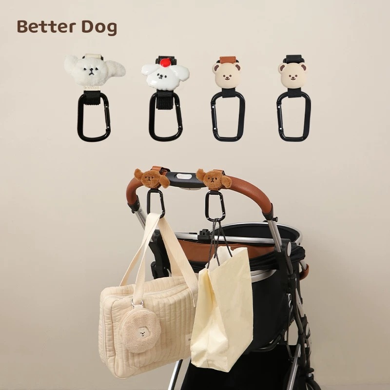 宠物推车挂钩 强力承重悬挂物勾推车 挂包神器（适配任何车型）