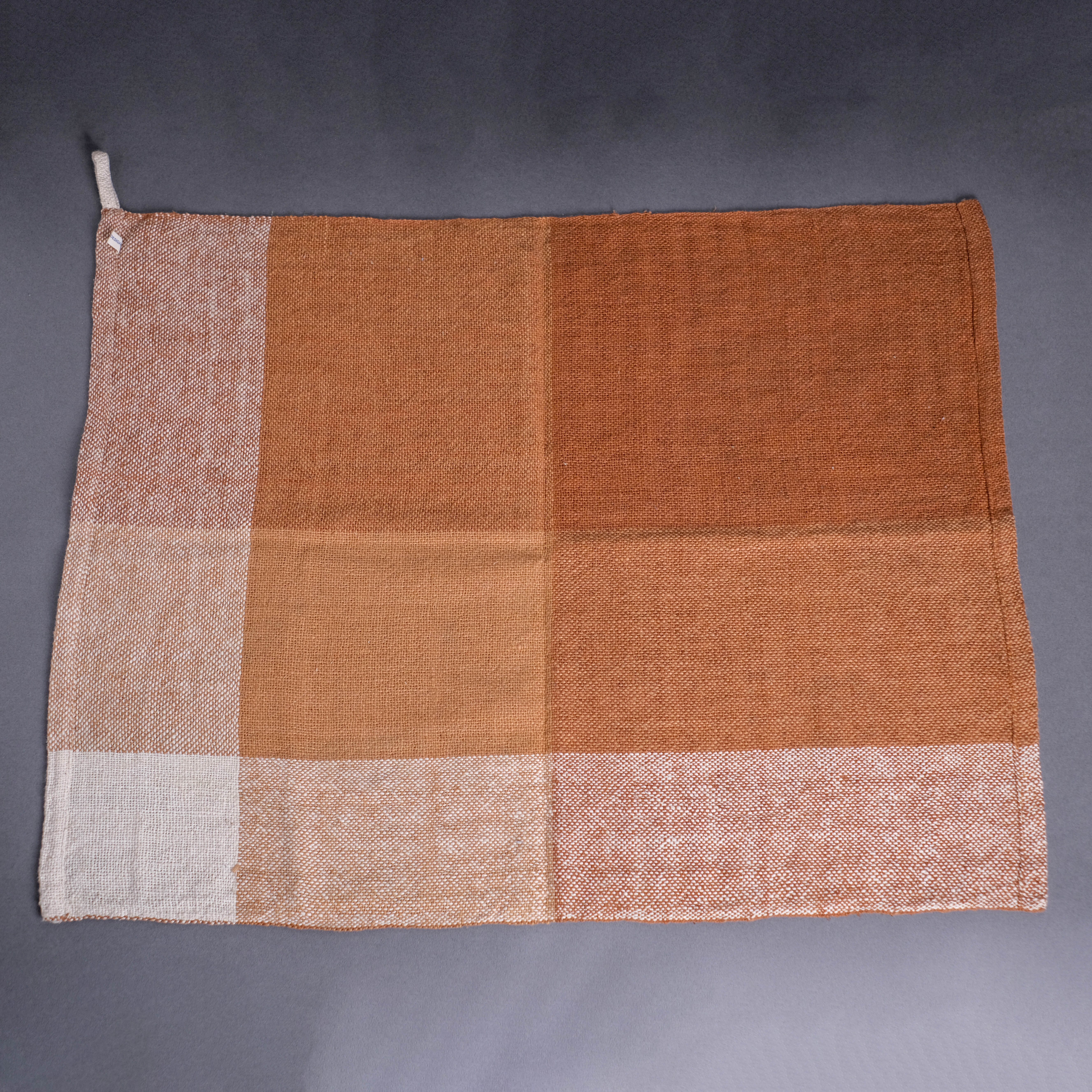 手織｜茶巾 - 春泥｜寮國