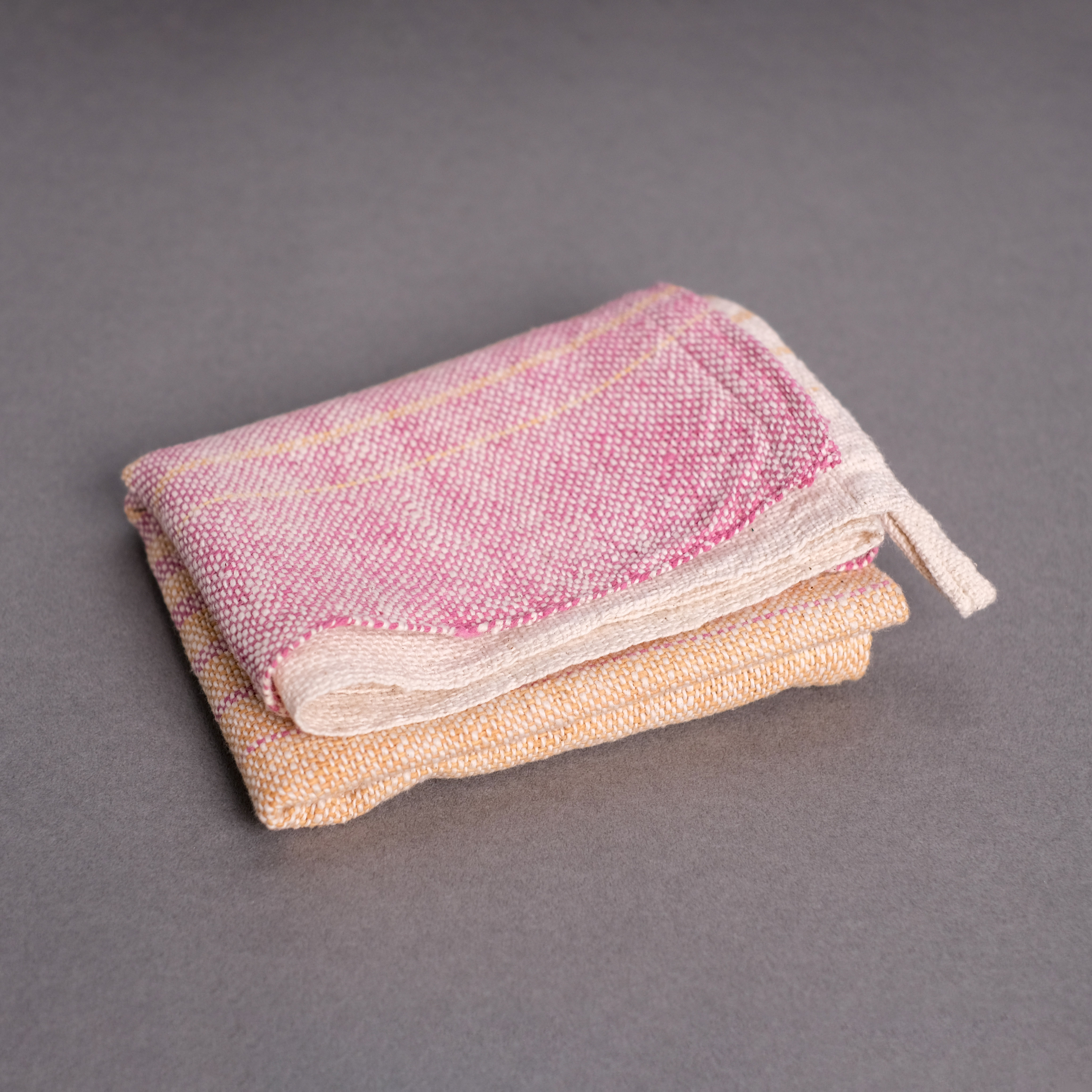 手織｜茶巾 - 古韻｜寮國