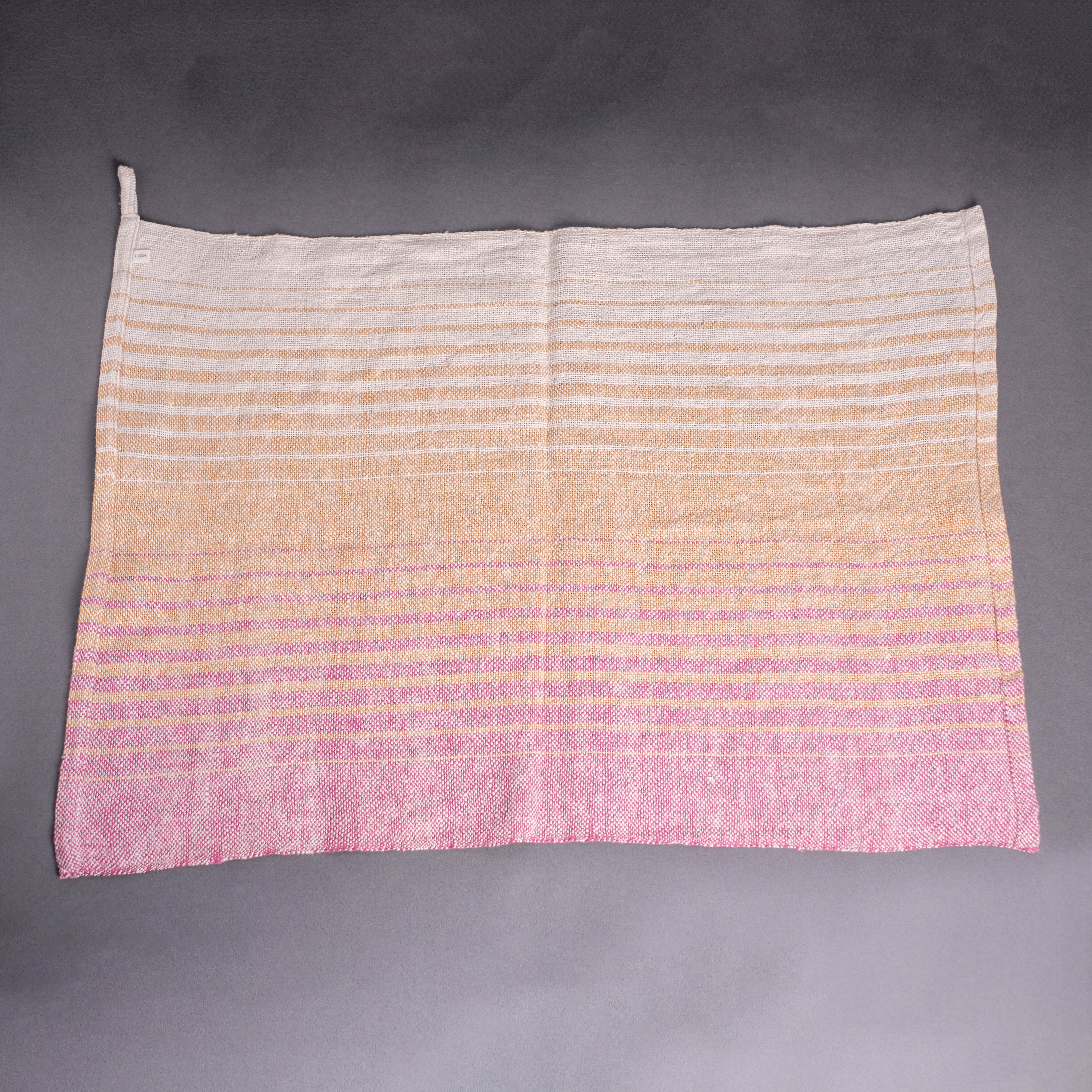 手織｜茶巾 - 古韻｜寮國