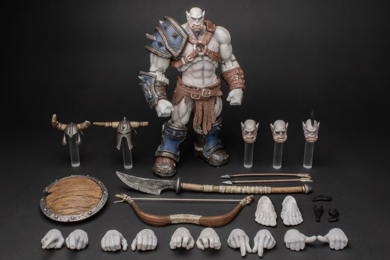 Memory Toys 1/12  Orc Mercenary Ur'dan Icehowl Action Figure (Exclusive)