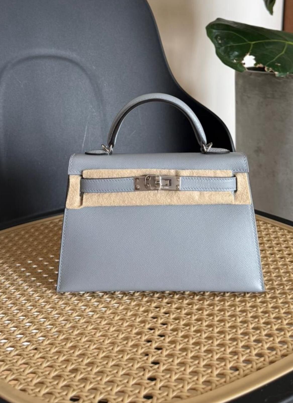 Kelly mini P0 gris pantin ck tc K