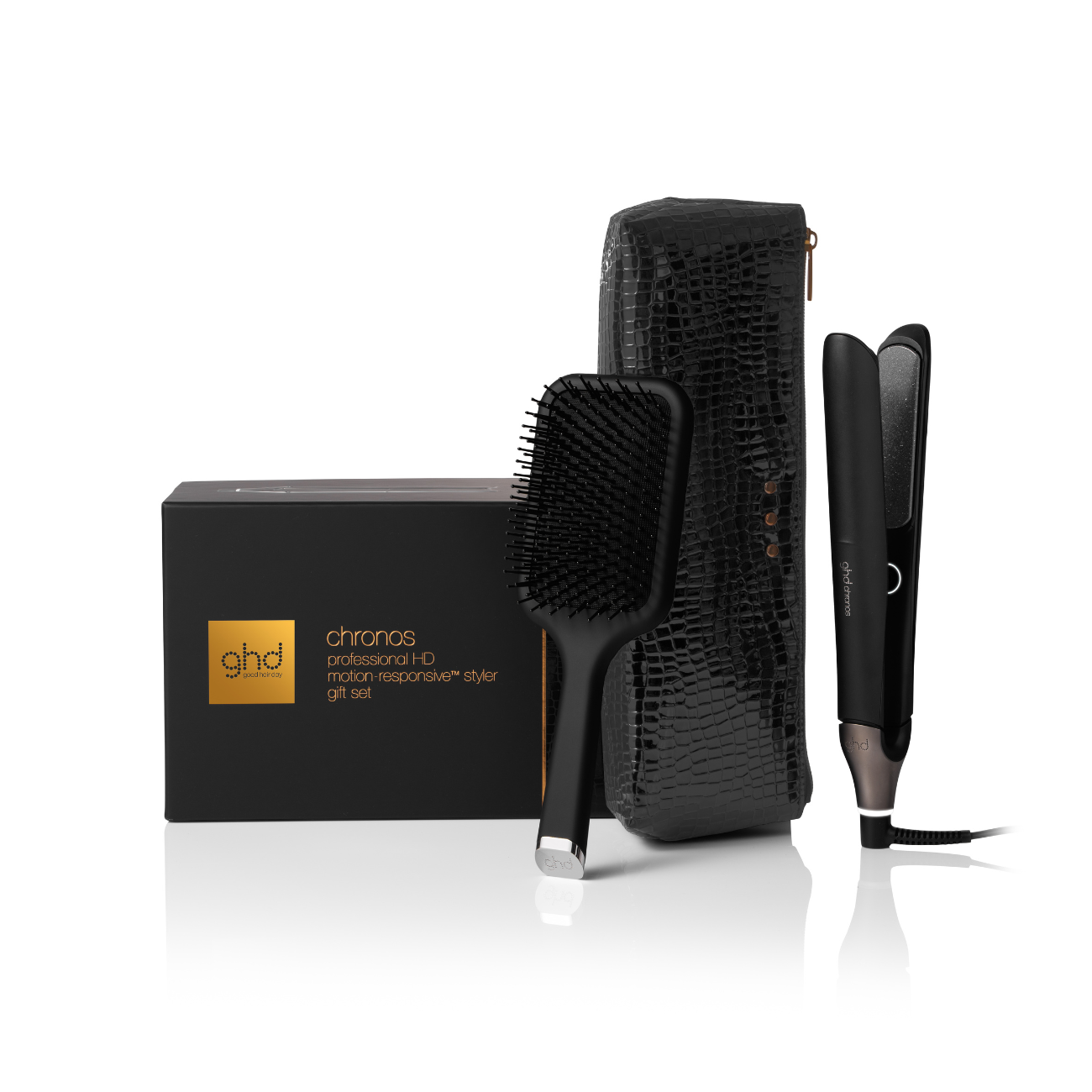 GHD CHRONOS 高清亮澤造型夾 節日禮物套裝