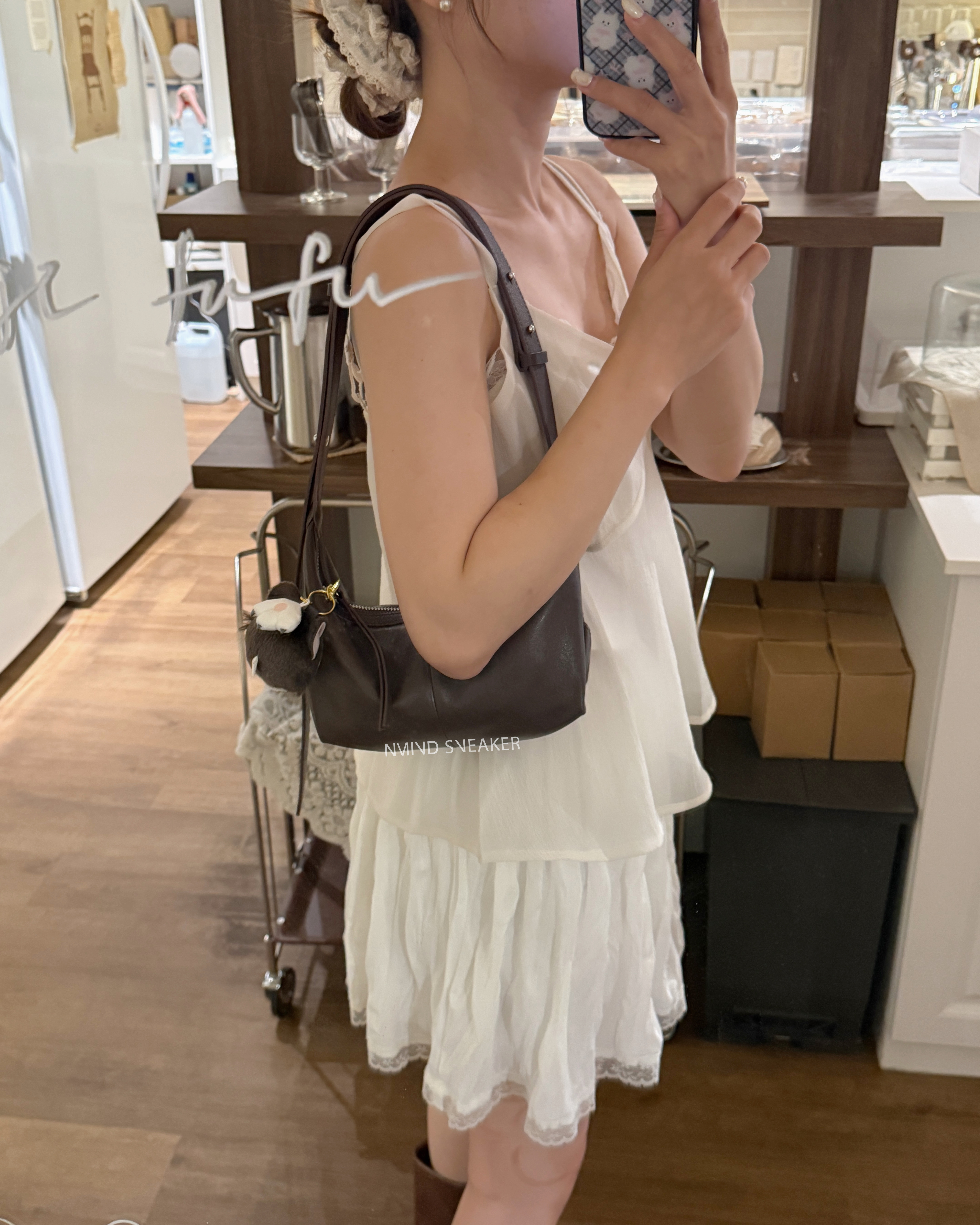 NG品 - 羊皮雲朵餃子包☁️