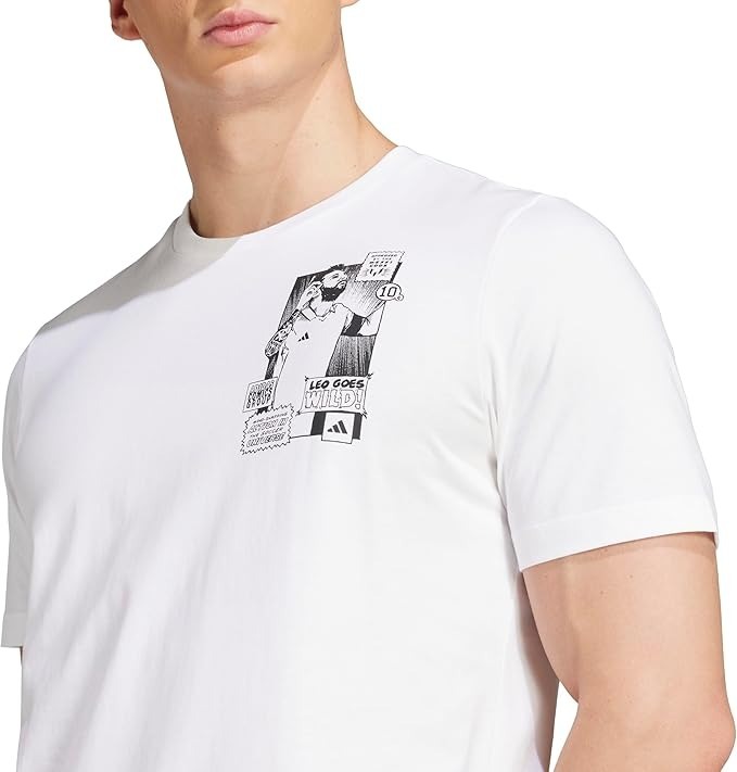 【直播】Adidas LL101584 男裝圖案短袖上衣