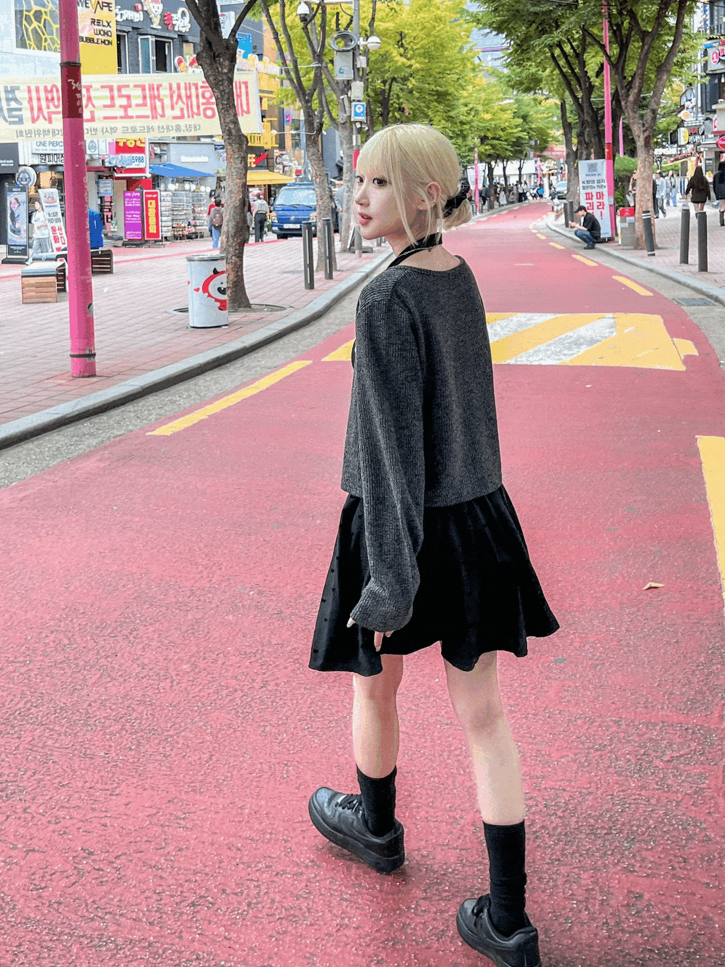 Cutie Ribbons Skirt〈🇰🇷DAY 2〉