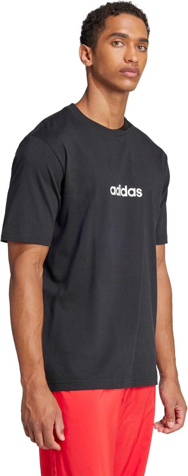 【現貨】Adidas LL101589 男裝短袖上衣(黑色)