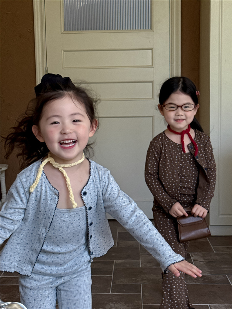 小小花園碎花三件組