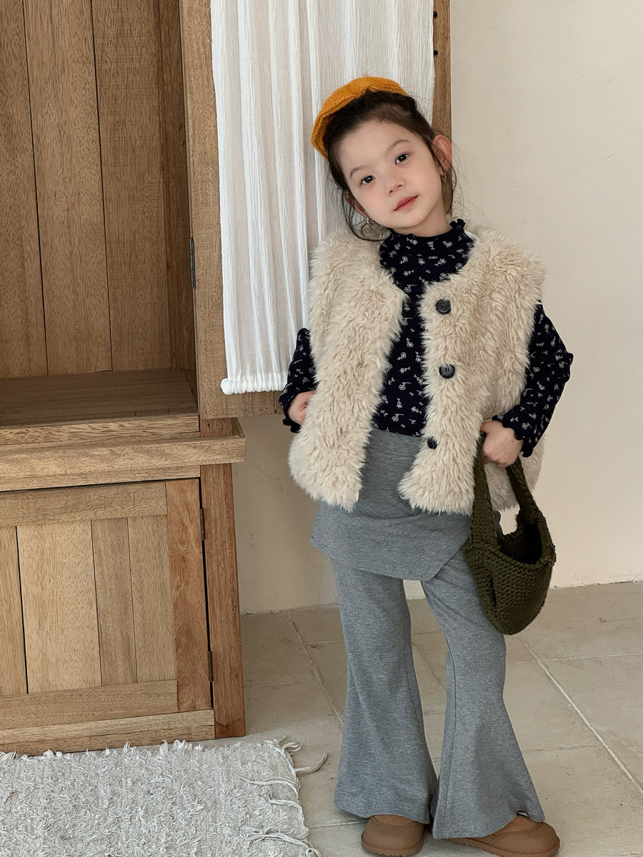 百搭疊穿加絨羊羔毛背心