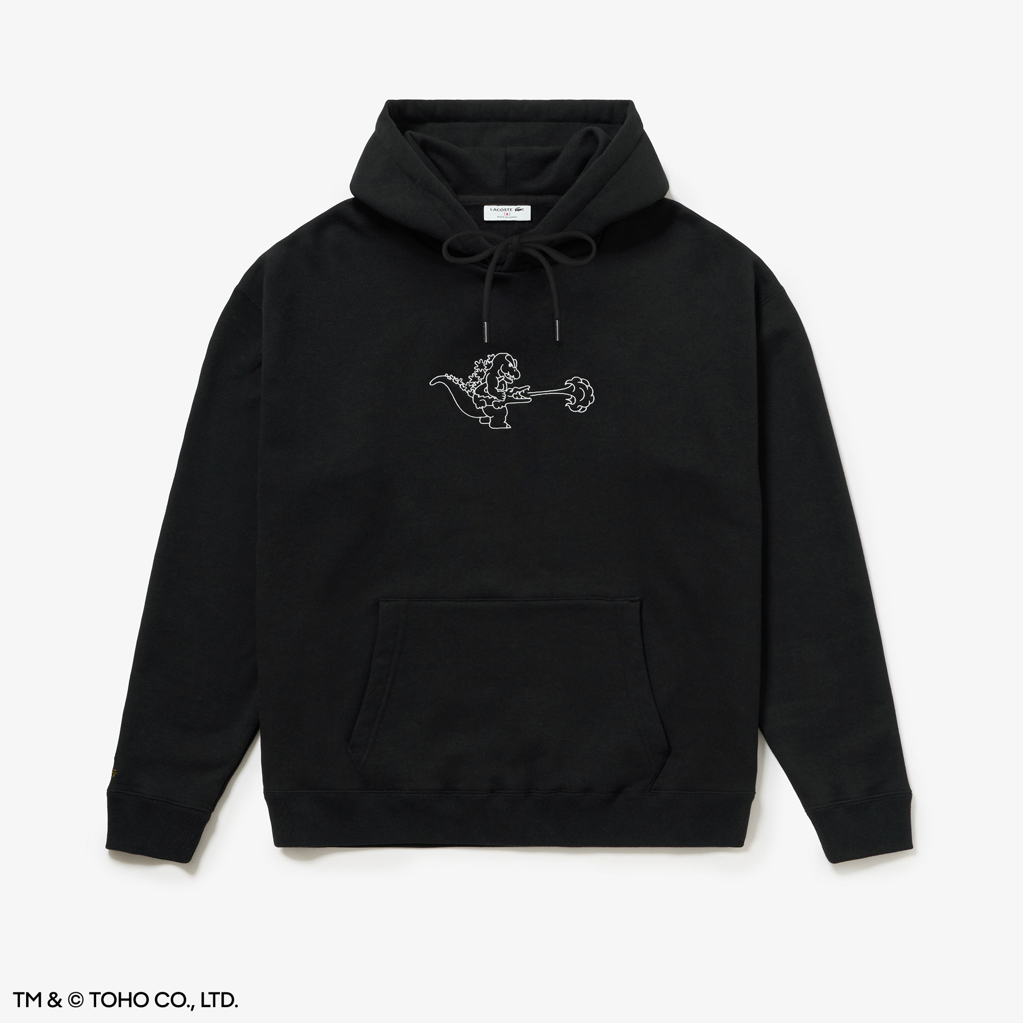 2025AW 日版 Lacoste x Godzilla 聯名 哥吉拉 玩鱷魚 帽T 現貨 SH09MYJ-99