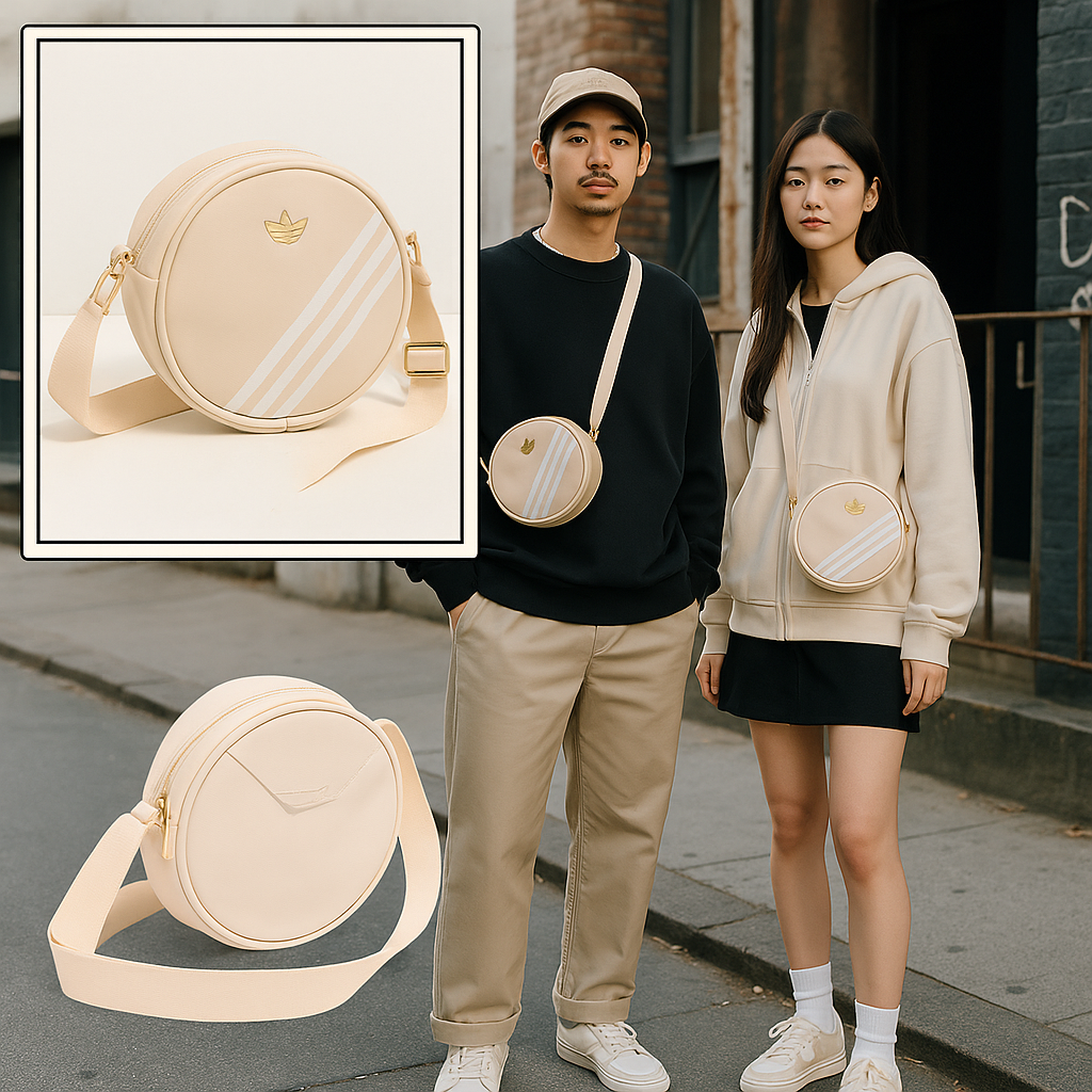 【直播】Adidas K10158001 圓餅包