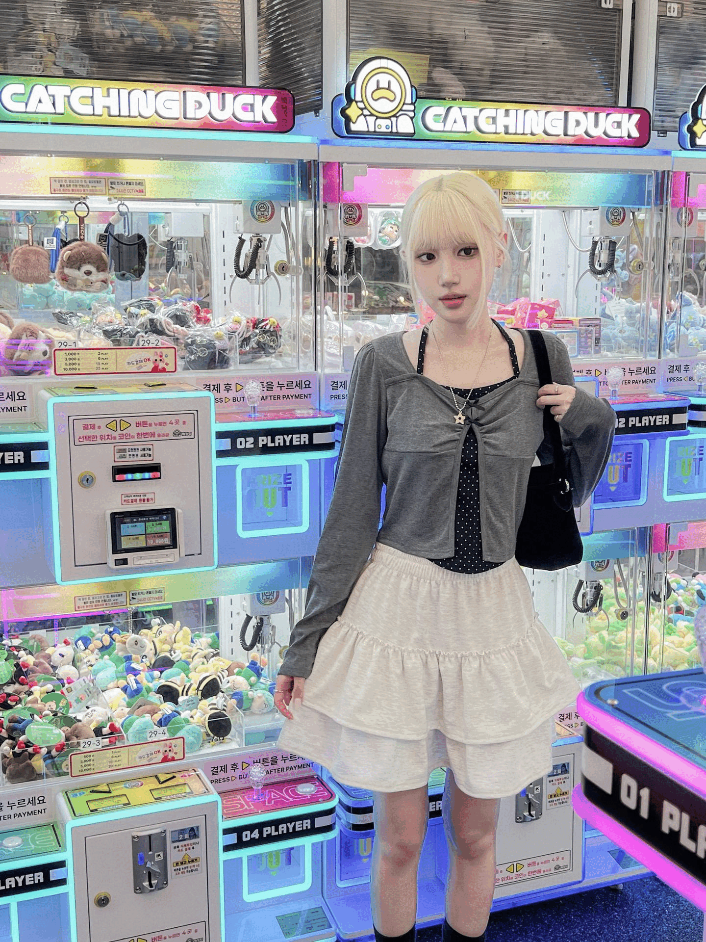 日常棉質Ruffle邊短裙〈🇰🇷DAY 2〉