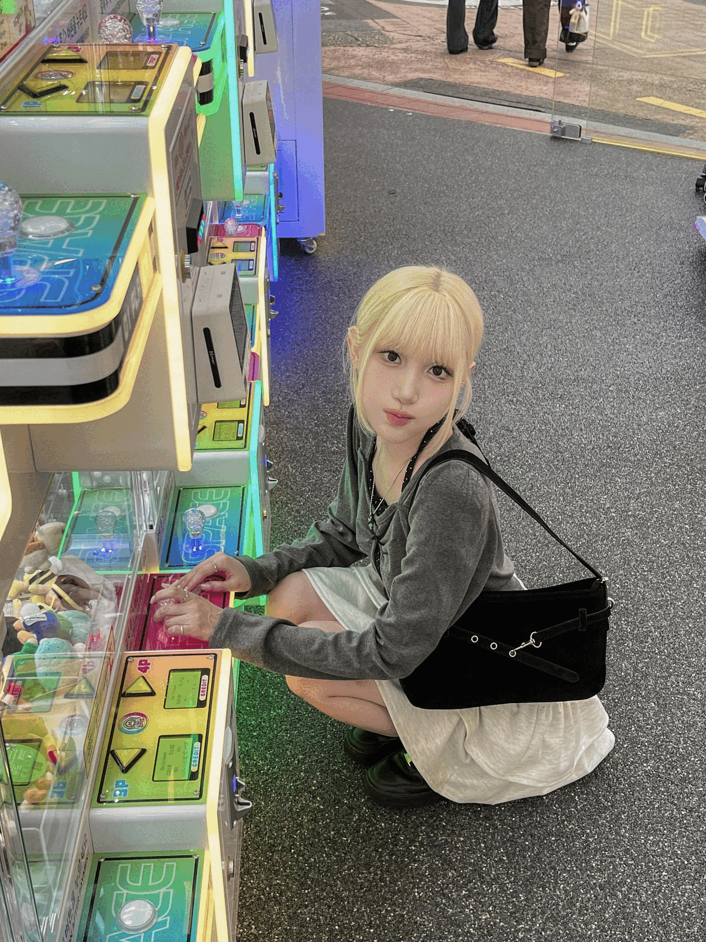 甜美蝴蝶結波點背心假兩件Top〈🇰🇷DAY 2〉