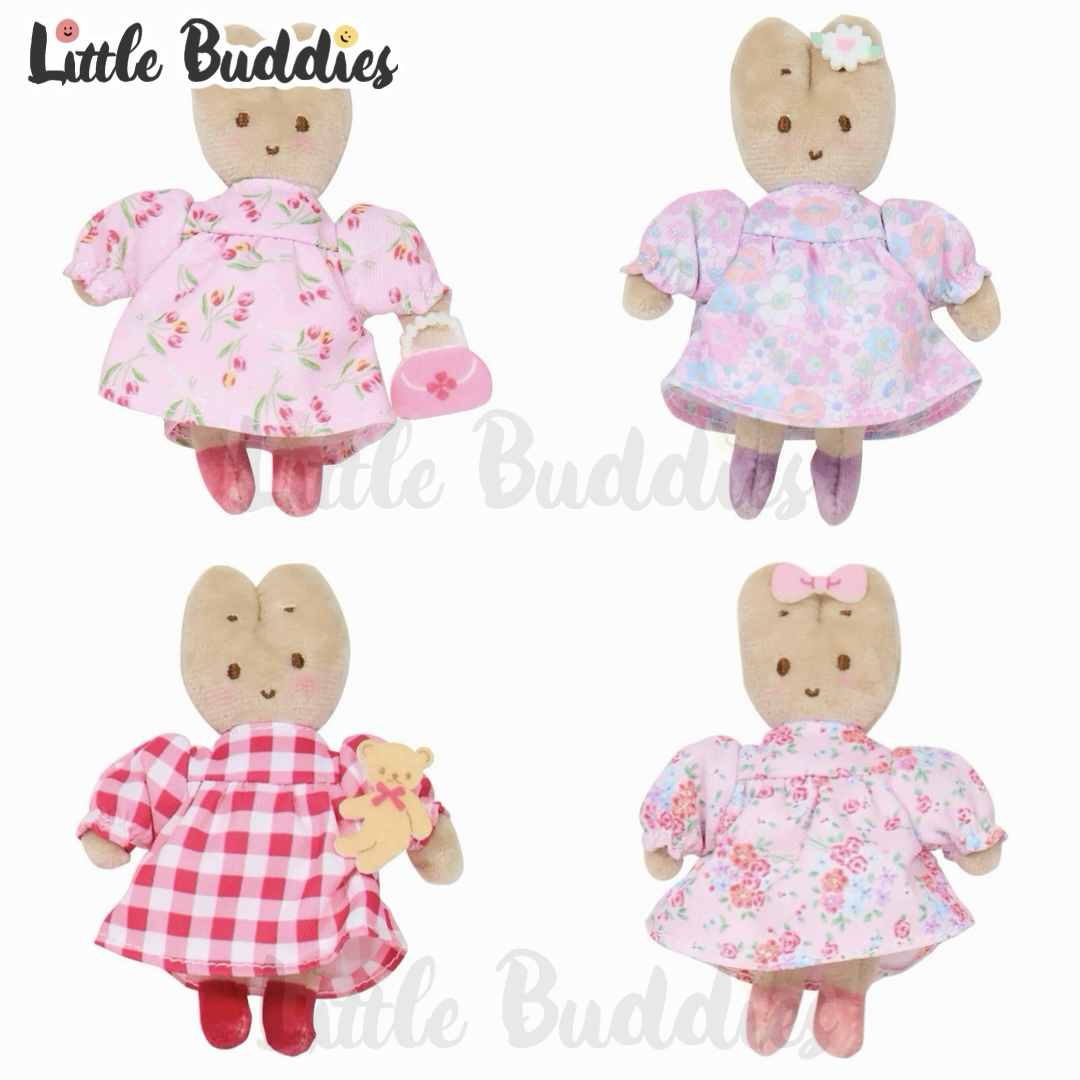 日本 Sanrio Marron Cream 媽媽兔 40周年設計系列 扣針公仔盲盒