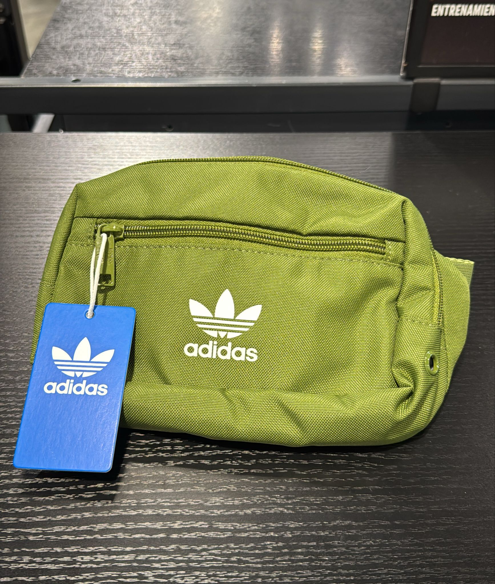 【直播】Adidas LL1015306 綠色腰包