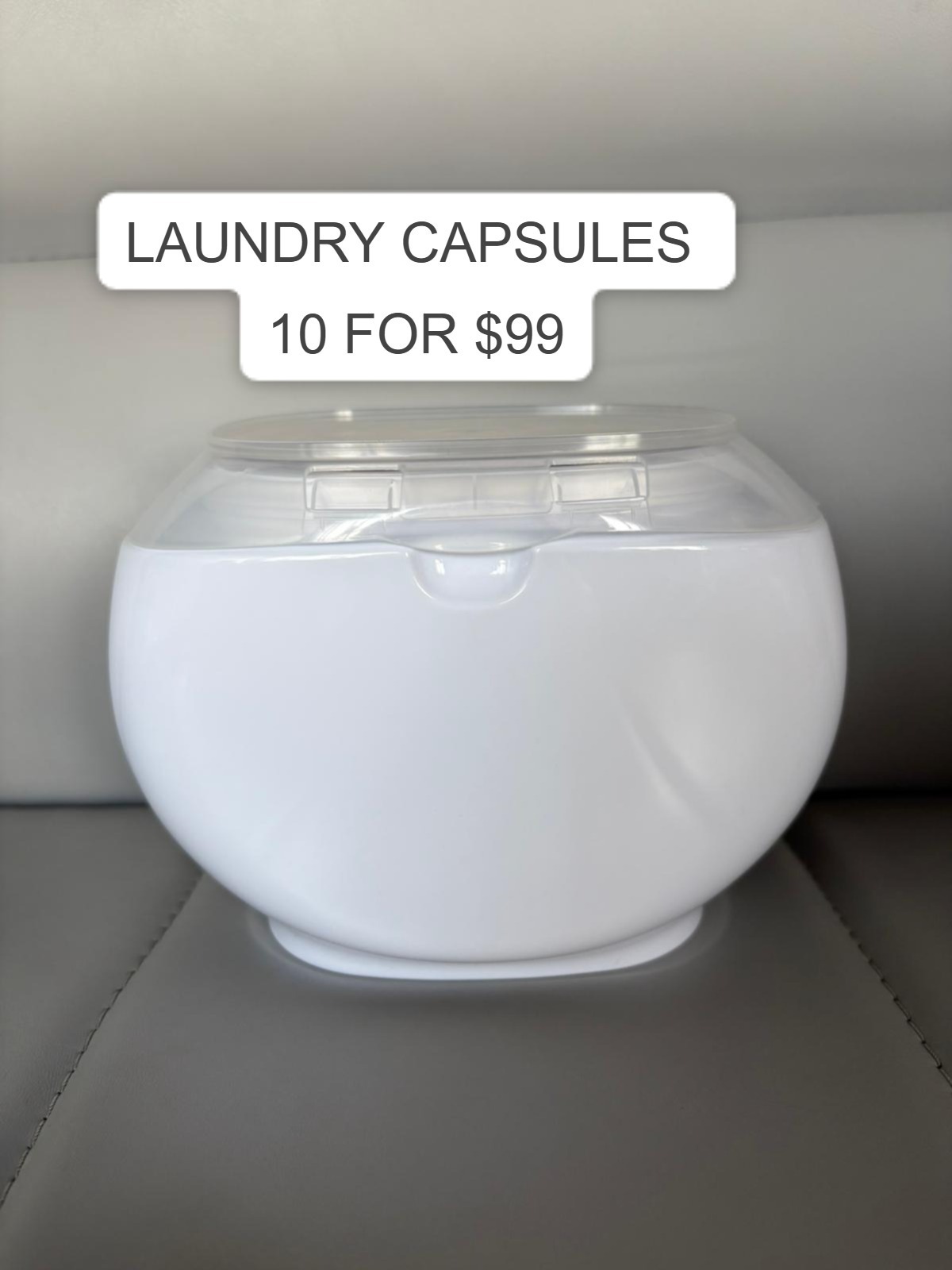 10 LAUNDRY CAPSULES