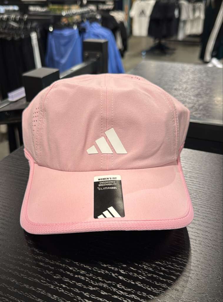 【直播】Adidas LL1015310  Adidas 女裝運動帽 粉紅色