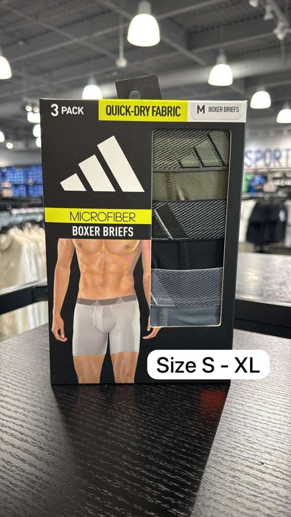 【現貨】Adidas LL10153699  Adidas男裝Boxer底褲