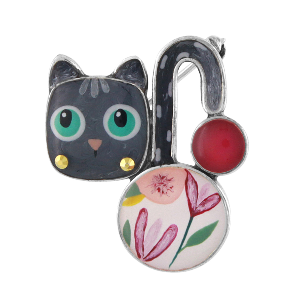 Taratata Moustache Brooch - T24-03203-10M