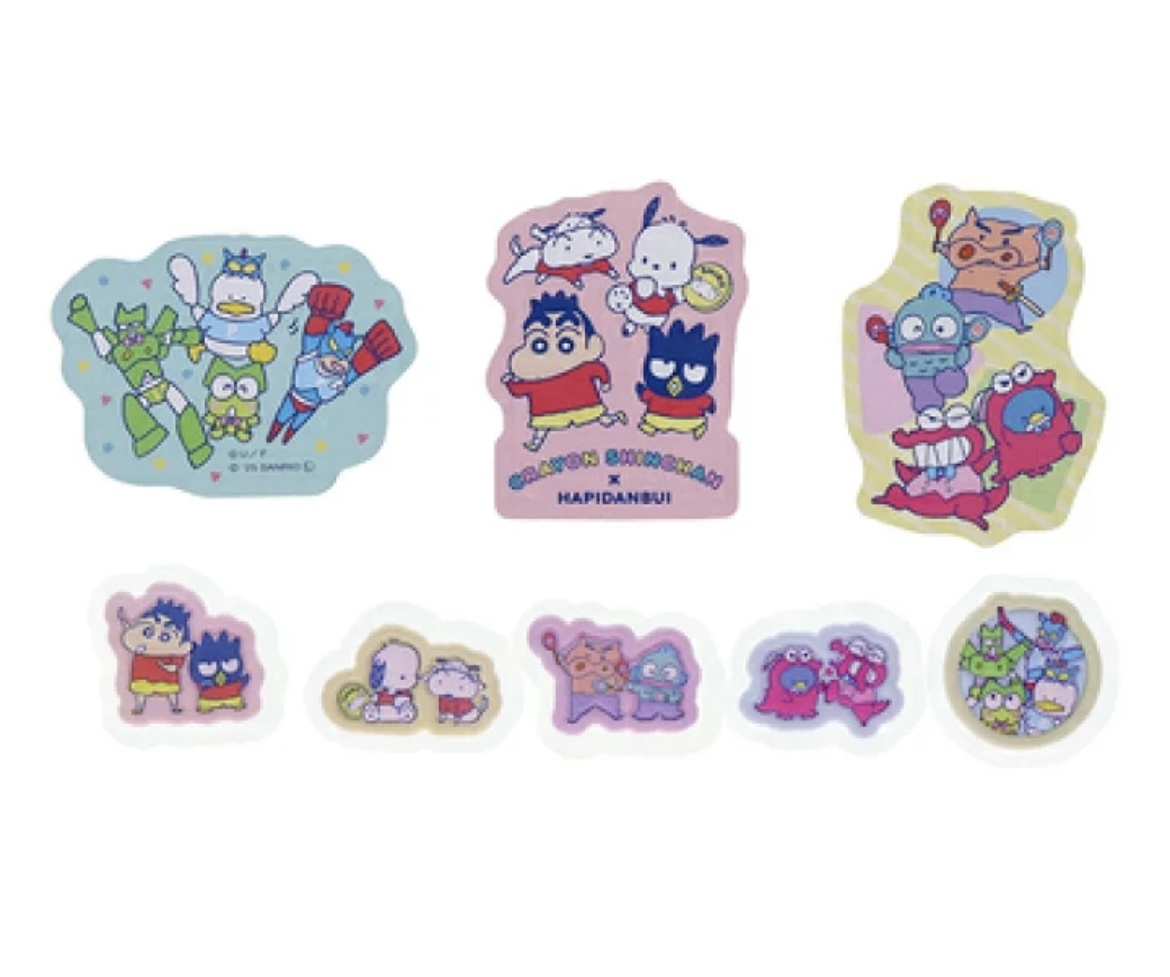 JP Sanrio x 蠟筆小新立體貼紙 2843 TK251015