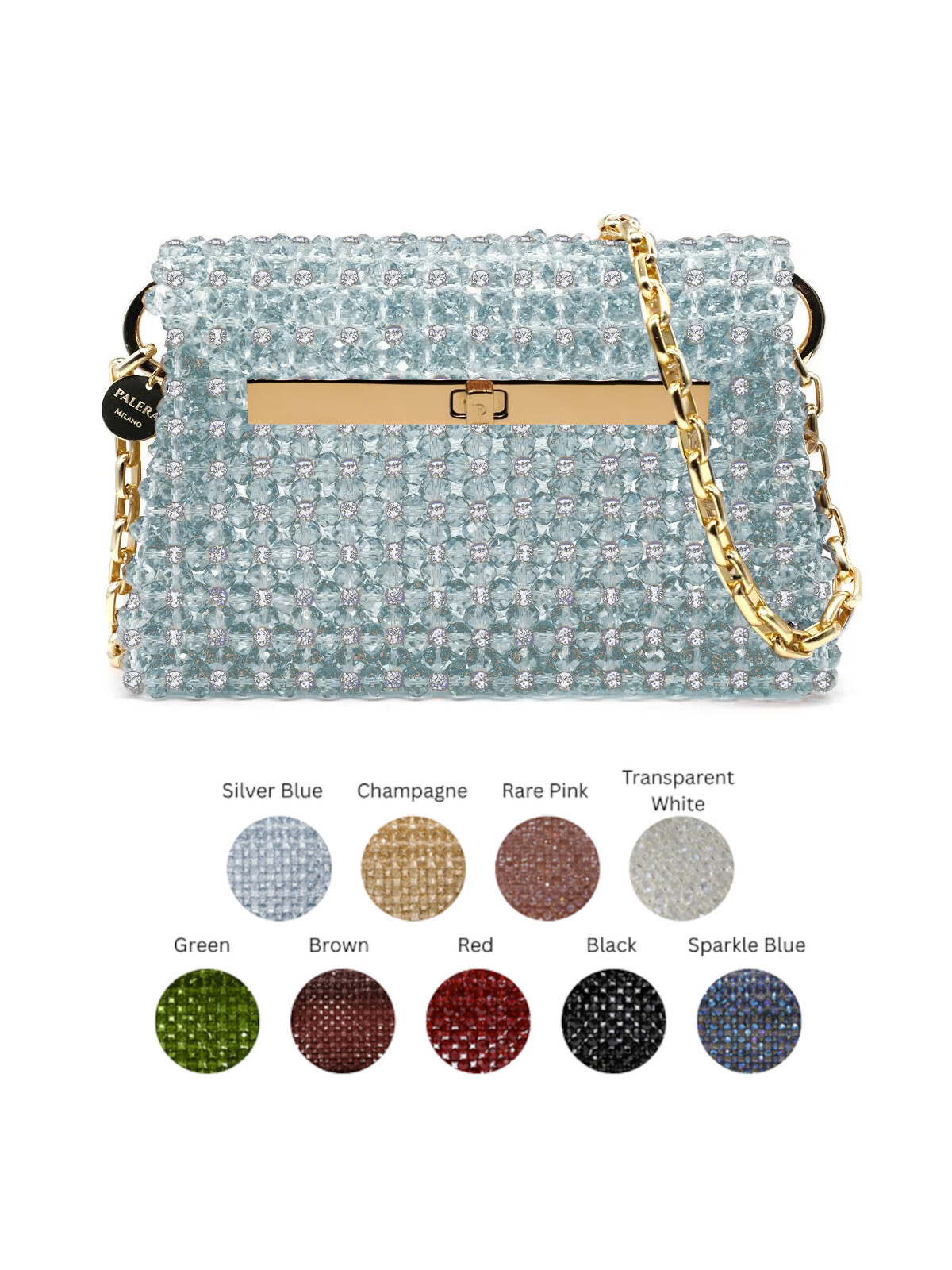 1PO1013-169 PALERA MILANO Diamond Maxi Roma-Lock #BGDMRL-CB10X8 (B-EU-E)