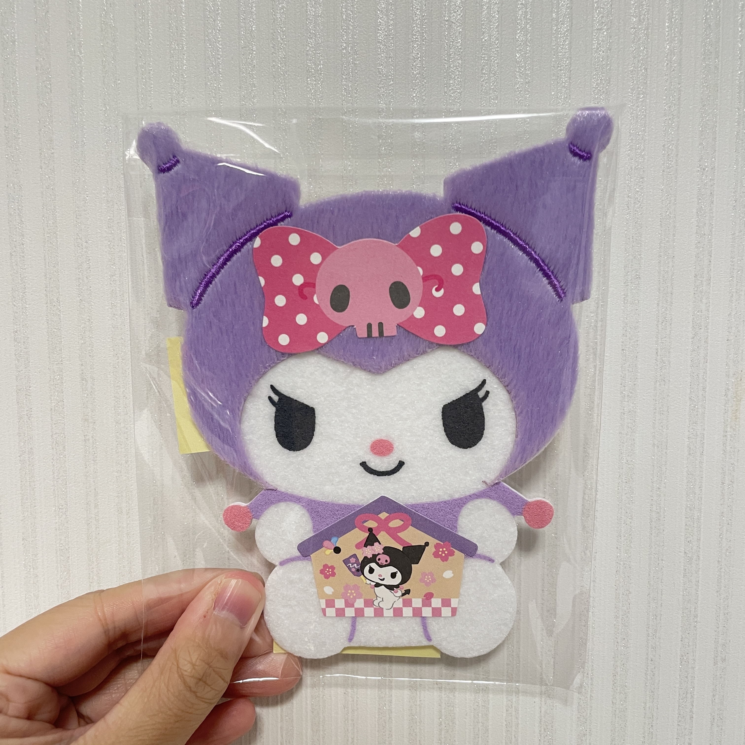 【早鳥優惠】JP Kuromi 公仔立體利是封 1枚 3275 TK251015