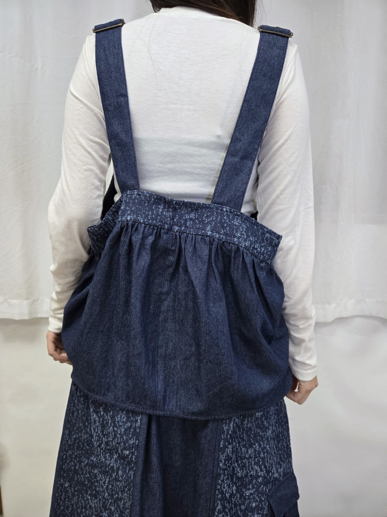 LN 提花牛仔背心