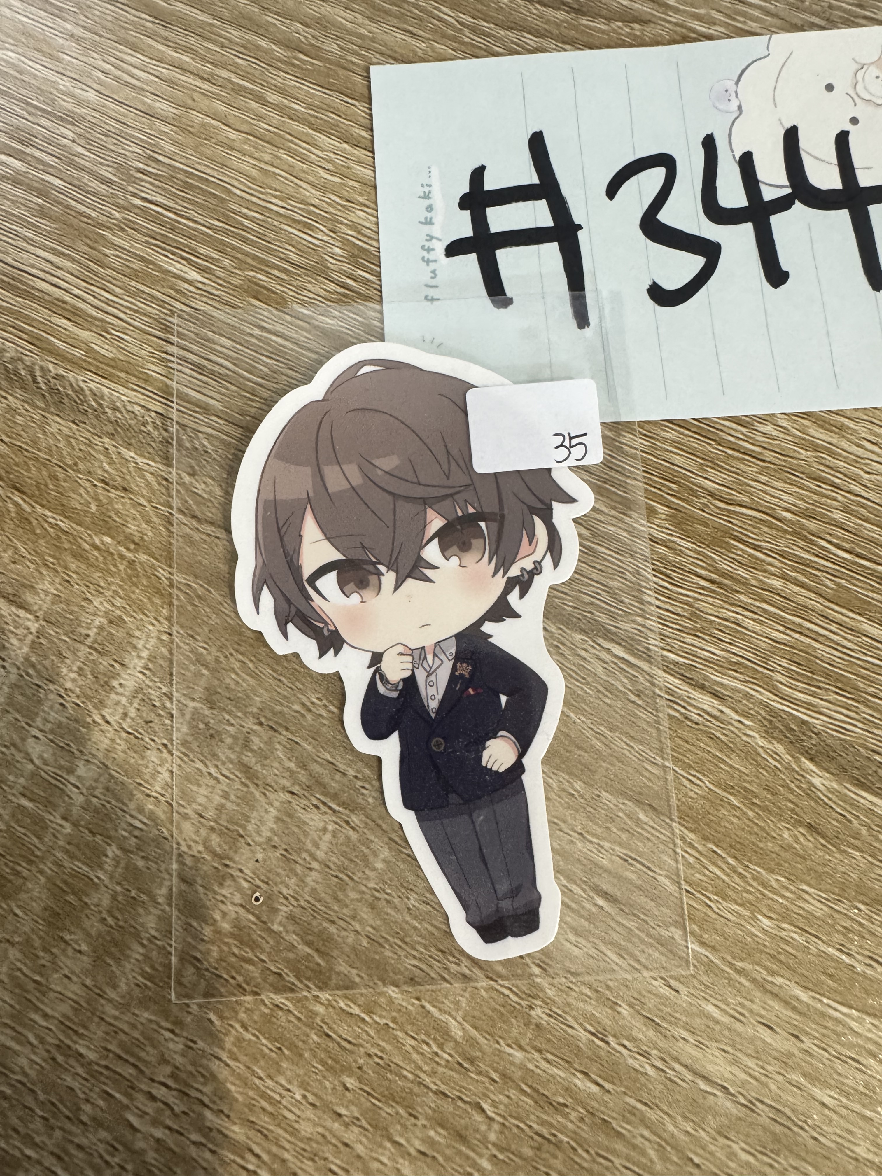 彩虹社 加賀美 貼紙#344