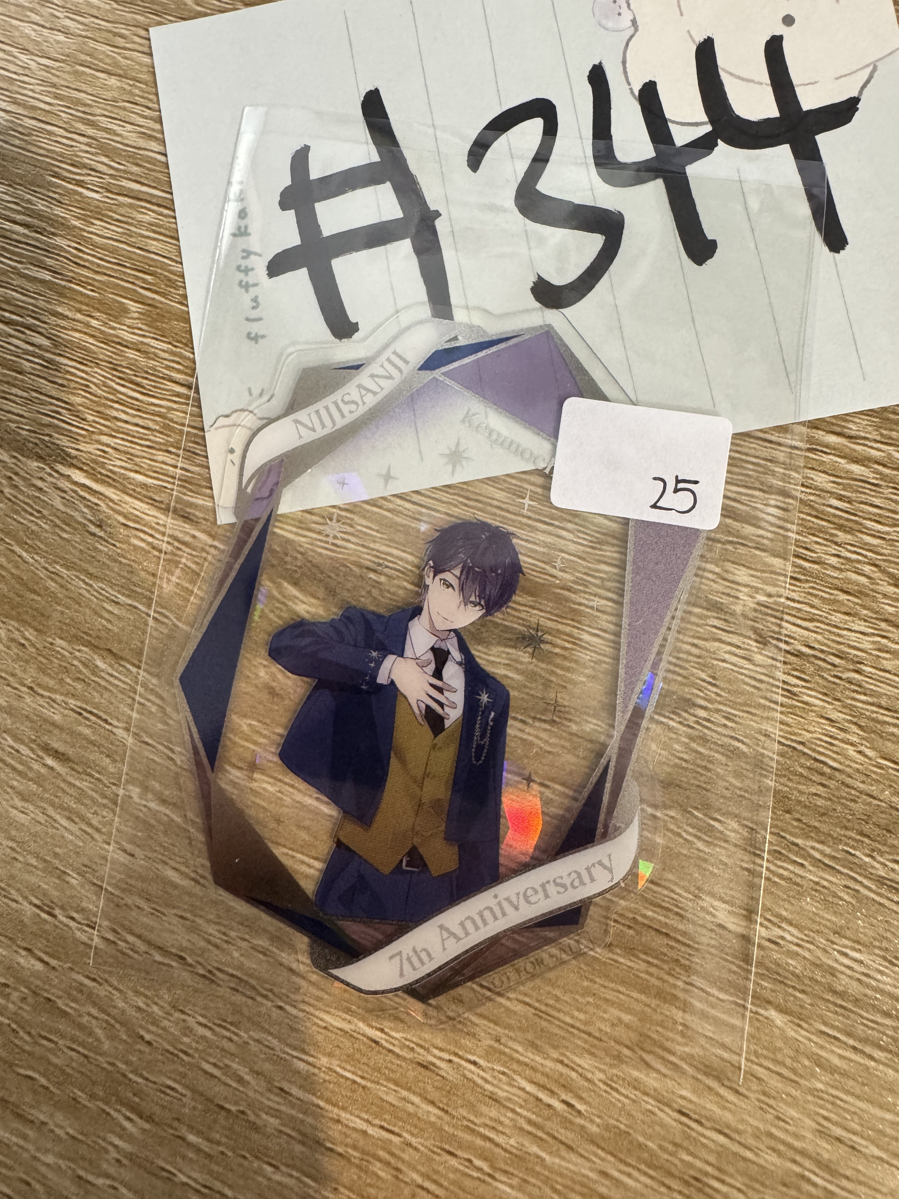 彩虹社  刀也  膠卡#344