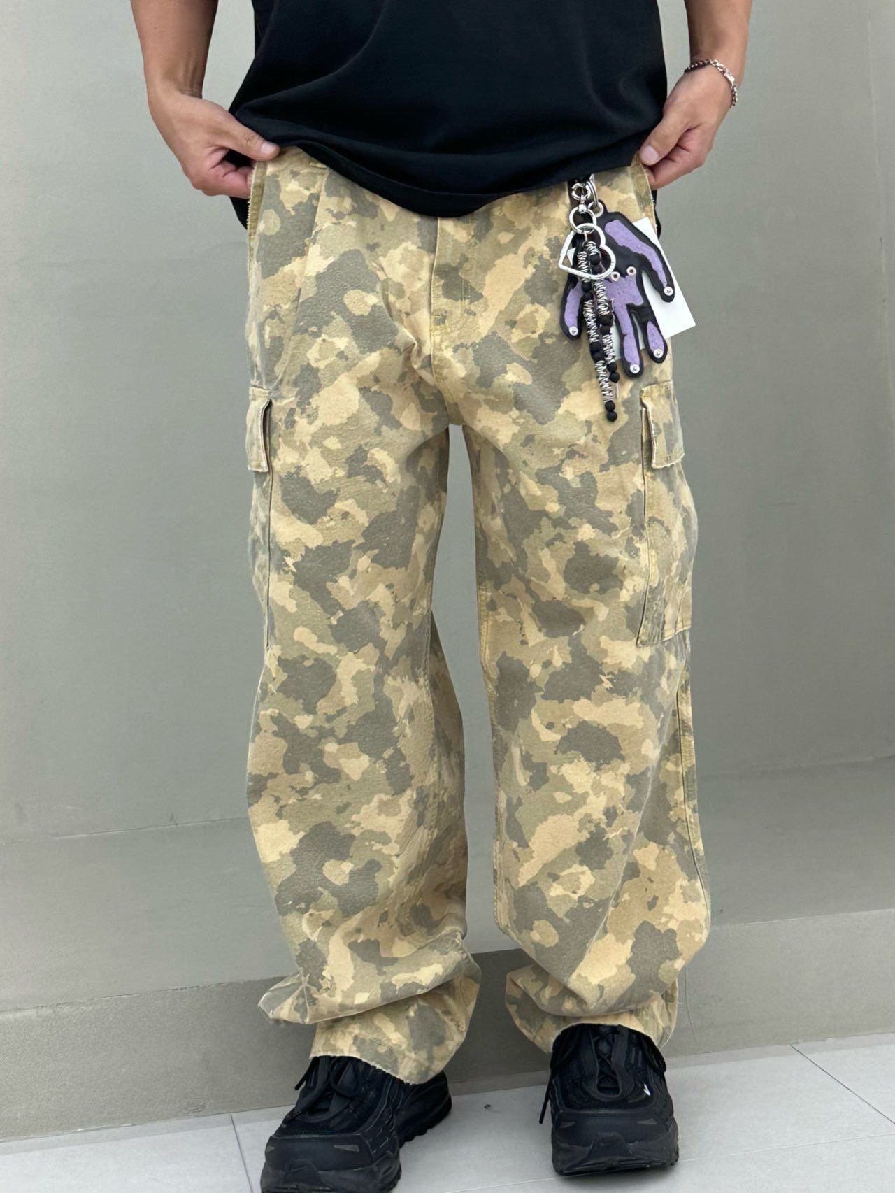 混色鬆身褲 PURE-180P