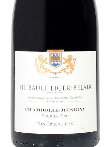 Thibault Liger-Belair Chambolle Musigny 1er Cru Les Gruenchers 2010 (BH92)