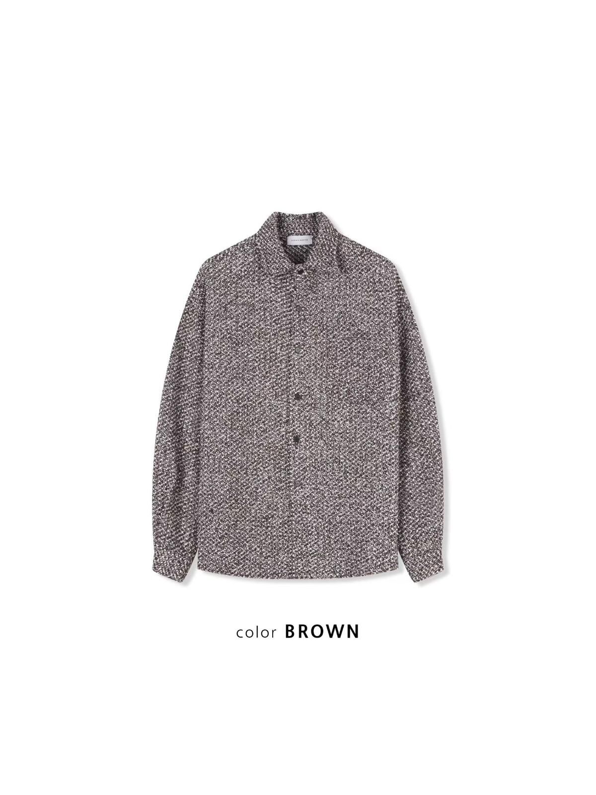 混色長袖恤衫 CONCRETE-027S