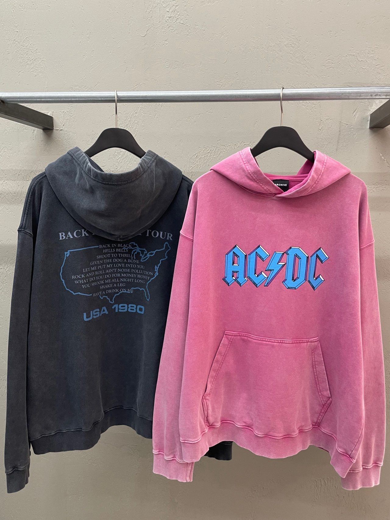 洗水英文字連帽衛衣 ARCHIVE-392T