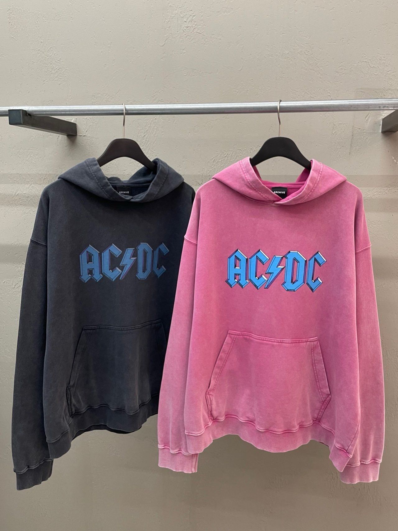 洗水英文字連帽衛衣 ARCHIVE-392T