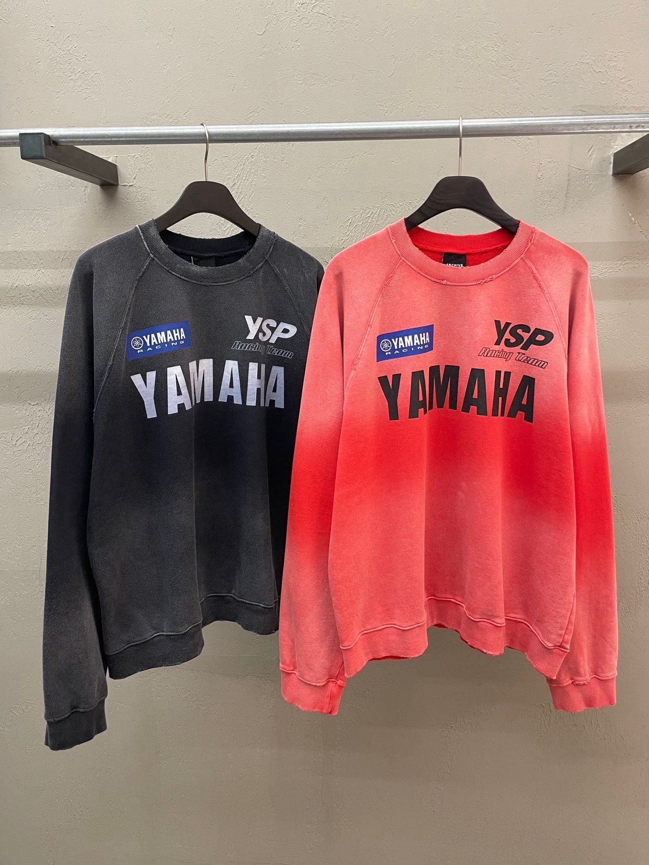 洗水英文字衛衣 ARCHIVE-395T