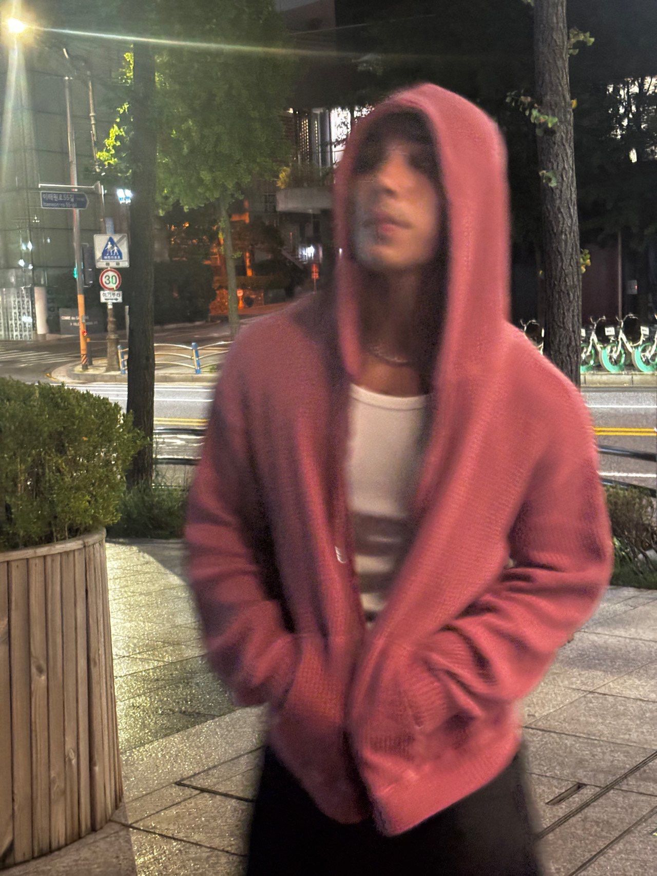 淨色連帽拉鍊外套 LIL-062JK