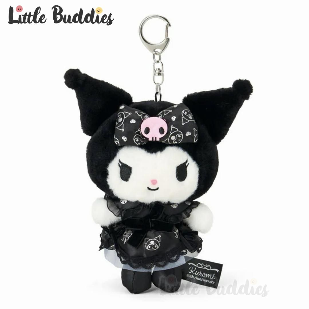 日本 Sanrio Kuromi 20周年鎖匙設計系列 - 公仔匙扣