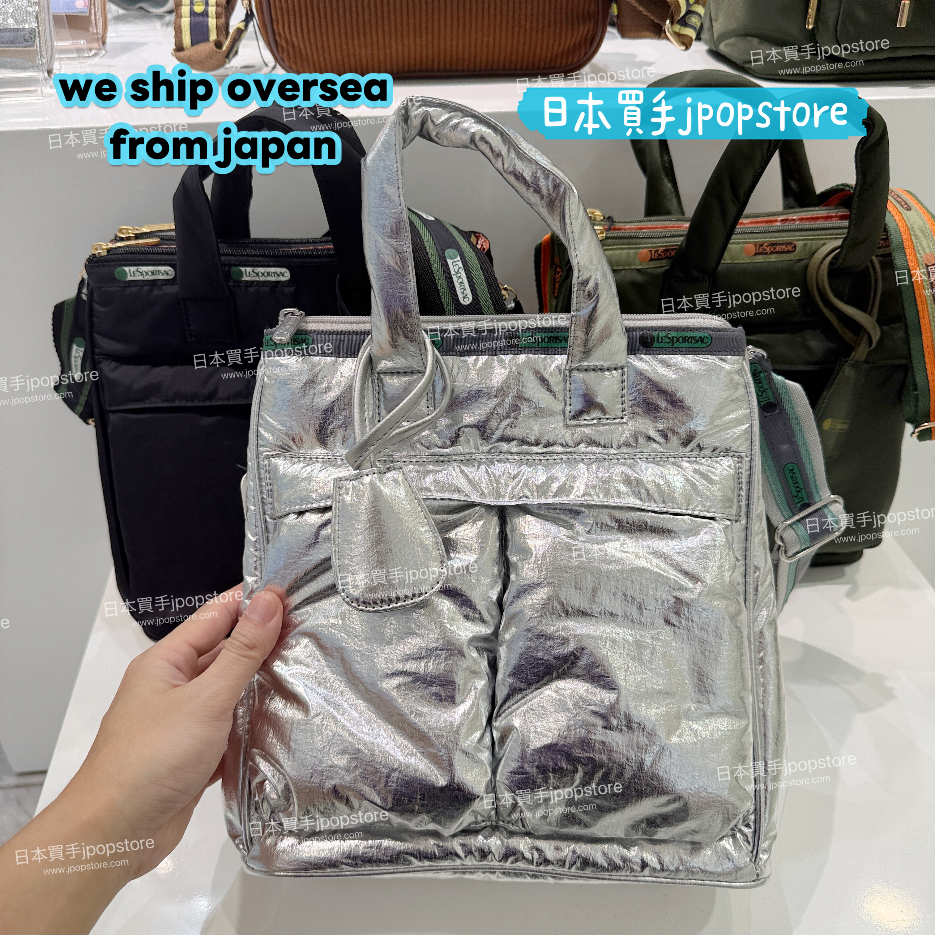 LeSportsac Atelier】MED HELMET TOTE 中型多層托特包｜日本代購jpopst