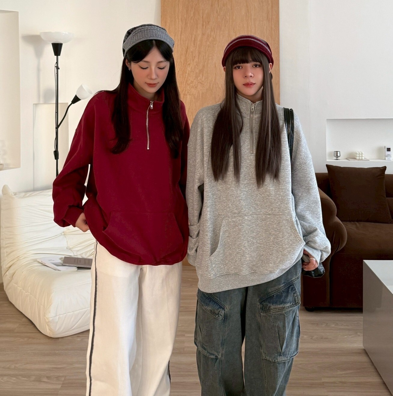 熱銷回歸!舒適圈🛋️半拉鍊大學tee