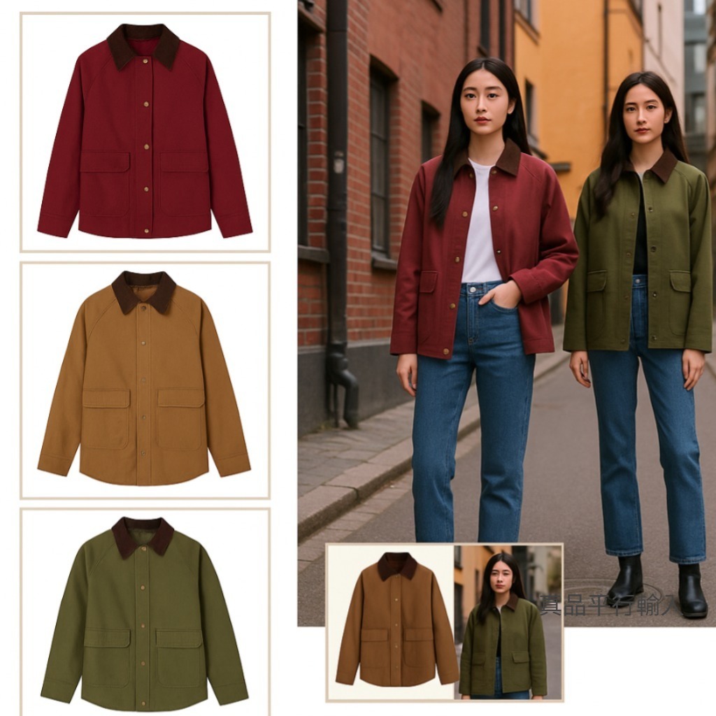 【預購】LEVIS H101554 女裝帆布外套