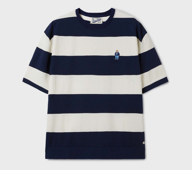 [K] WHO.A.U Steve Colorblock T-Shirt, (59)Navy, WHRSF2421U59 (KWAU212)