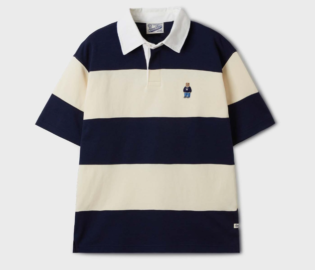 [K] WHO.A.U Steve Colorblock Collar T-S, (59)Navy, WHHAF2421U59 (KWAU276)