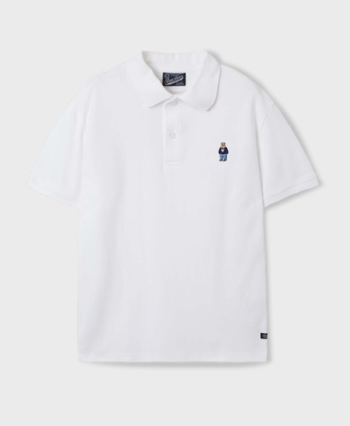 [K] WHO.A.U Steve Collar T-Shirt, (39)Ivory, WHHAF2411U39 (KWAU257)