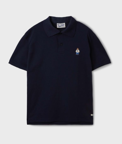 [K] WHO.A.U Steve Collar T-Shirt, (59)Navy, WHHAF2411U59 (KWAU258)