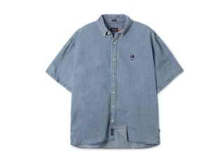 [K] WHO.A.U Steve Denim Short S, (56)Light Indigo, WHYJF2512U56 (KWAU235)