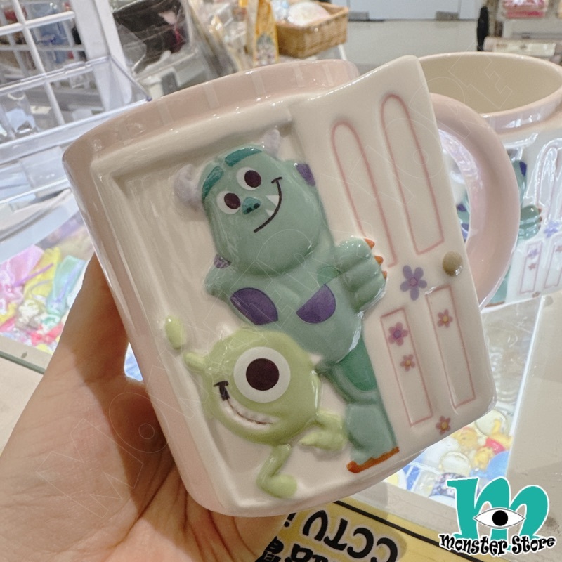 怪獸公司毛毛大眼仔阿布陶瓷杯