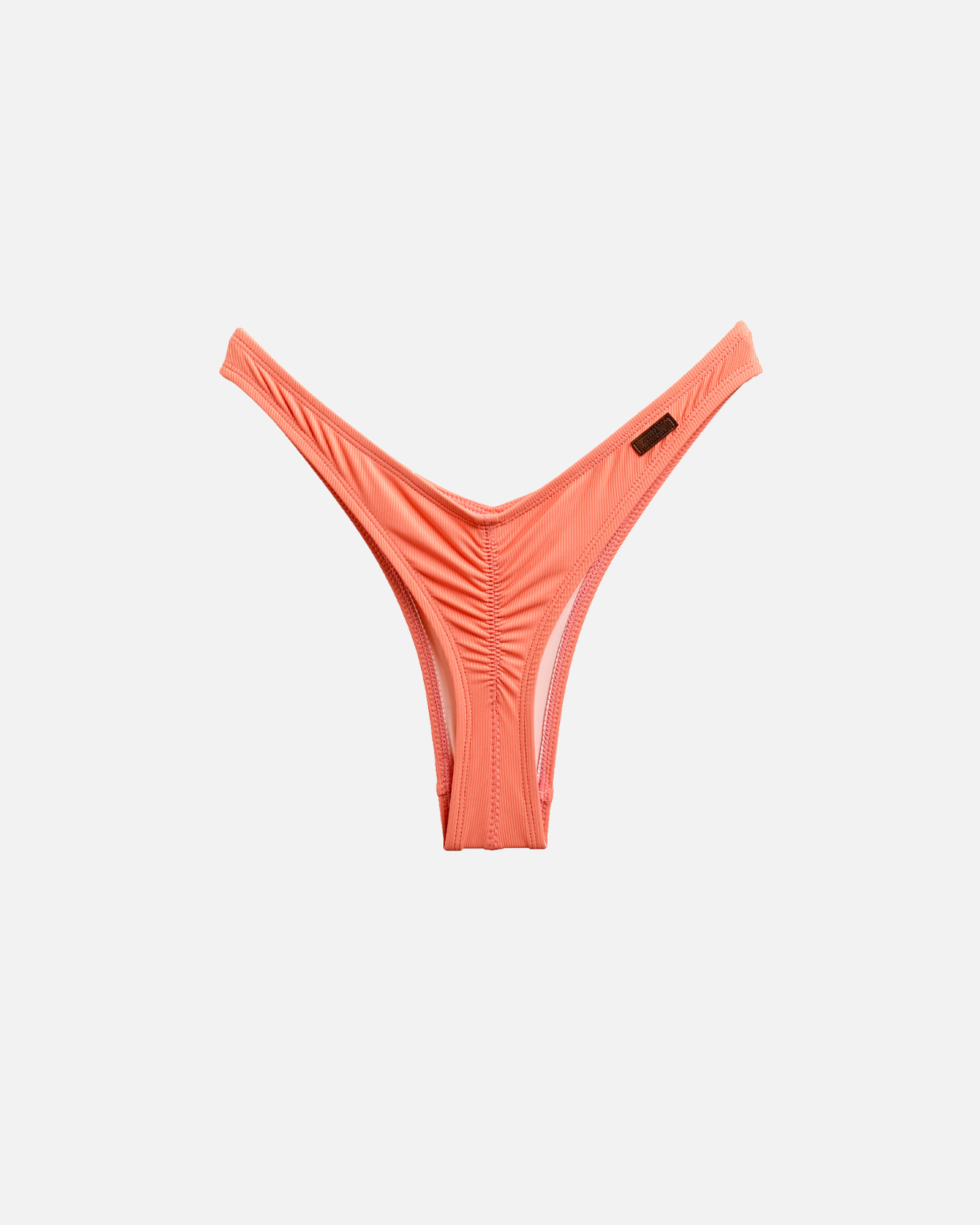 【羅紋活力橘】VEW 海鷗丁字泳褲