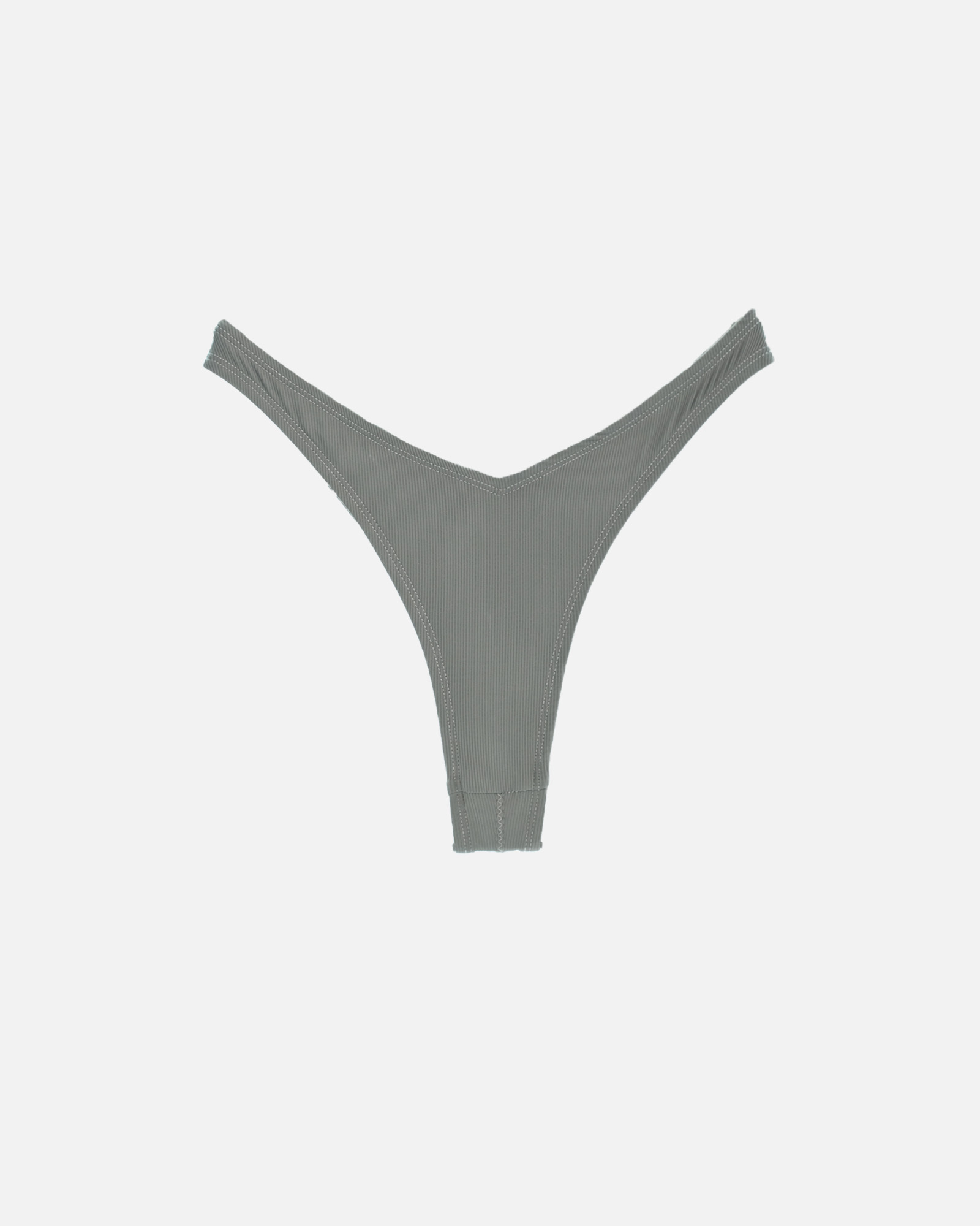 【羅紋山林灰】VEW 海鷗丁字泳褲